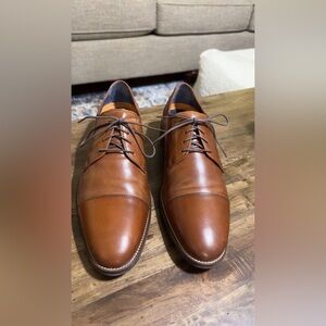 (EUC) Cole Haan Lenox Hill Cap Toe Oxford Shoe Men Size 11 Tan Color